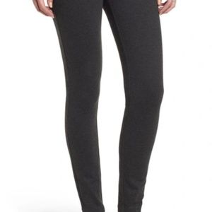 J Crew Any Day stretch Ponte pants in Heather Charcoal Size L